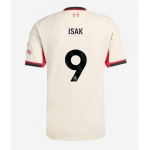 Fotbalové Dres Liverpool Alexander Isak #9 Venkovní Oblečení 2025-26 Krátký Rukáv